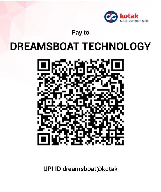 Dreams Boat Technology UPI QR Code